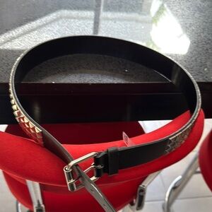 Black Studded Belt